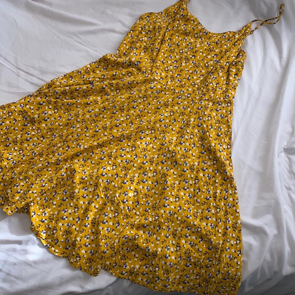 Old Navy, floral print spaghetti strap dress